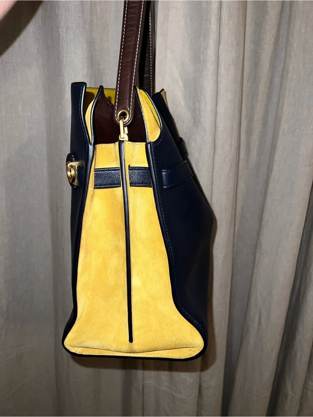 Tory Burch structured navy